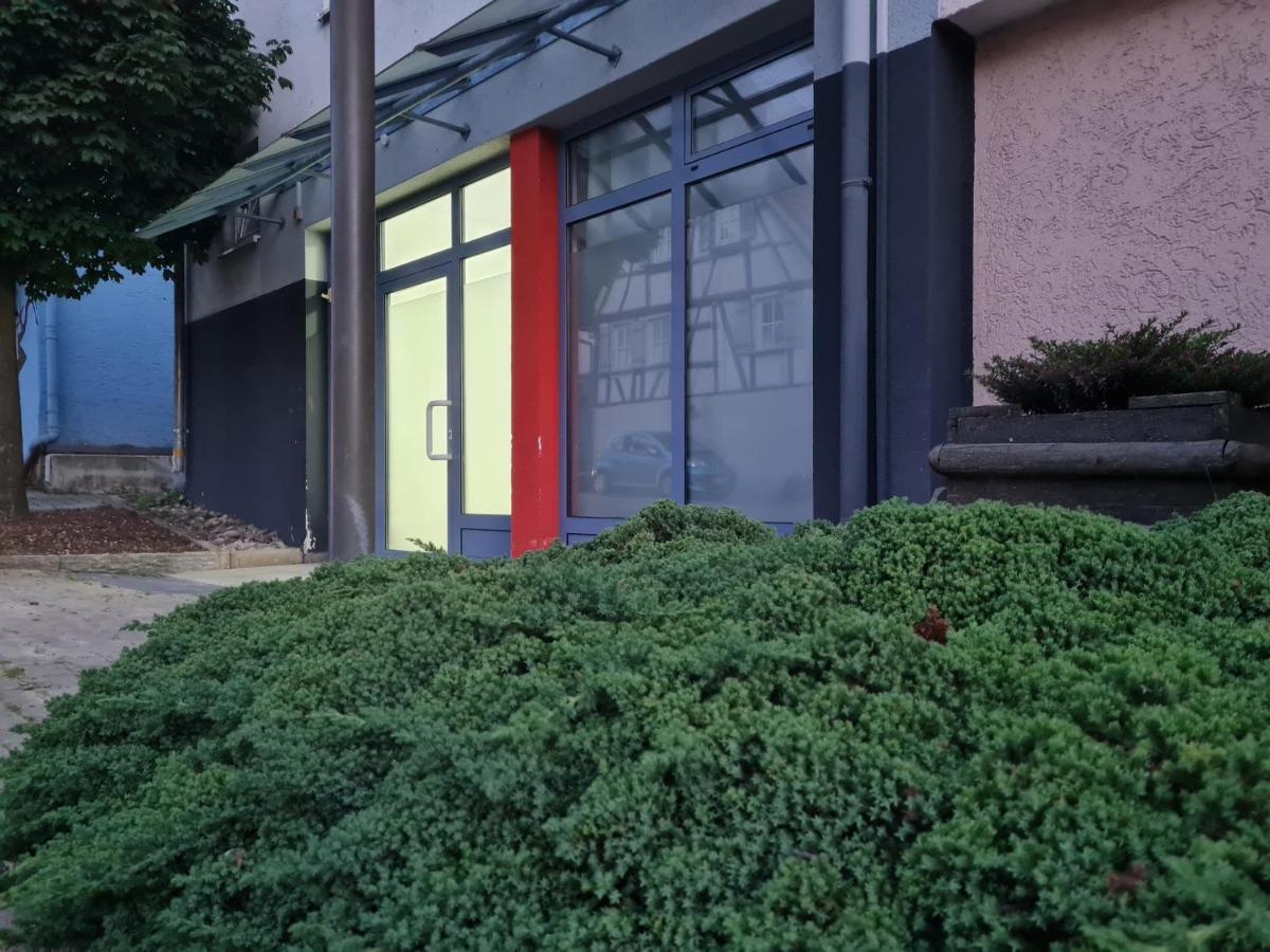 Pension Am Rathaus, 24H Check-In Mundelsheim Eksteriør billede